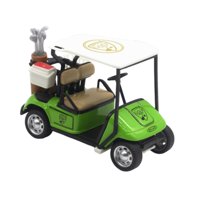 Bothyi - Mini Carrito De Golf, Modelo De Juguete, Escultura De Carrito De Golf, Adorno Para Tartas, Regalos, Color Verde