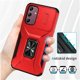 thumbnail image 2 of Funda Armada para Samsung Galaxy A15 5G con Tapa Deslizante y Soporte Magnético Giratorio Rojo, 2 of 5