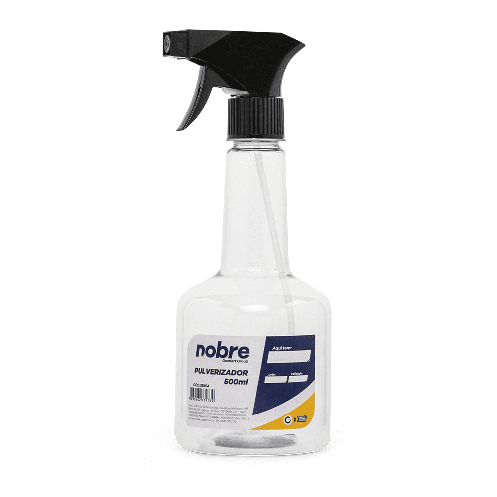 Rociador Pulverizador Transparente 500 Ml Nobre