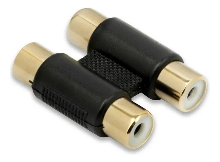 Qed - Adaptador Connect Rca-Rca Hembra