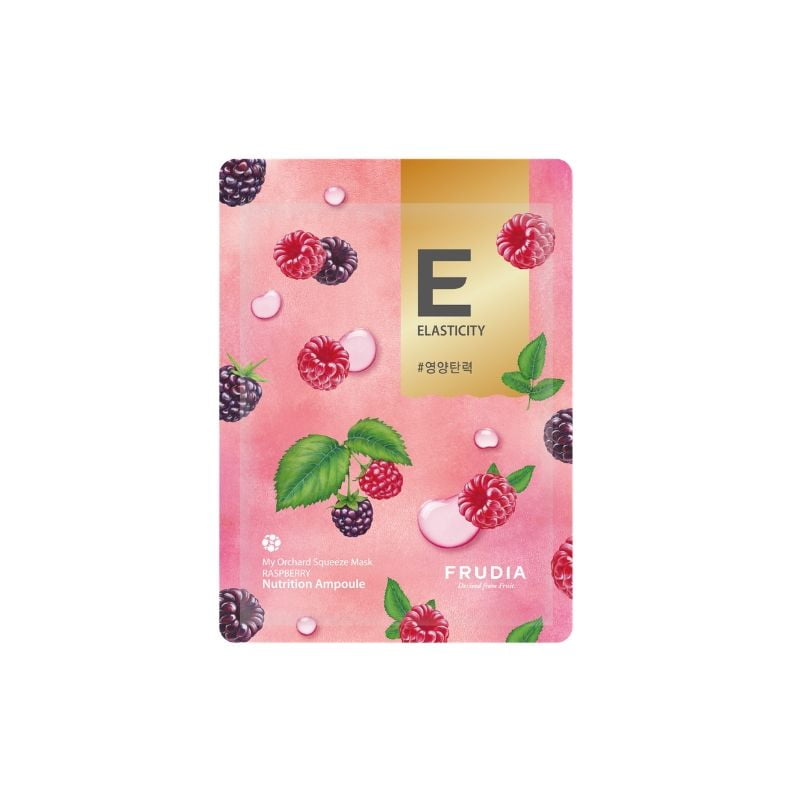 Mascarilla Facial De Frambuesa Elasticidad Frudia