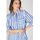thumbnail image 2 of Camisa Rayada Sara Eclipse azul M, 2 of 4