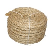 Magideal - Cuerda De Sisal Para Envolver Cuerda De Gato, Marco De Escalada, Cuerda De Sisal, Cuerda De Yute Resistente, Cuerda De Cáñamo Trenzada Para Decoración 6Mmx10M