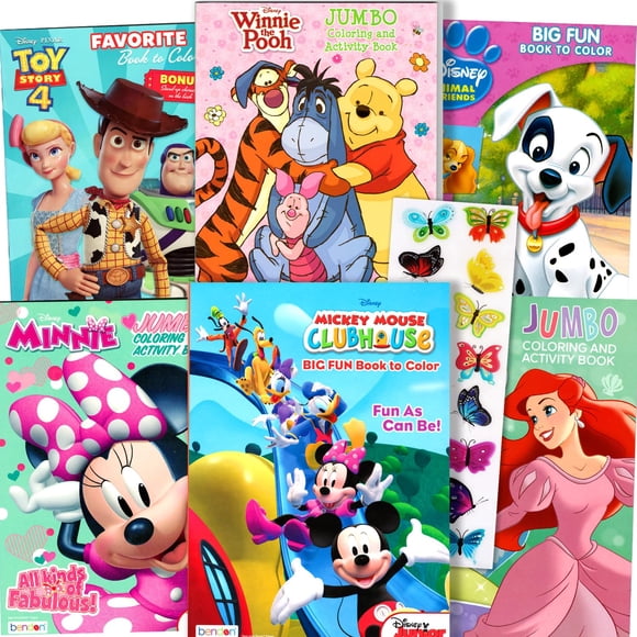 Paquete de libros para colorear y actividades Disney Classics Kids
