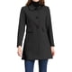thumbnail image 1 of INSPIRE CHIC Abrigos de Invierno para Mujer Clásico Vintage de Longitud Media con Cuello Peter Pan y Abrigo de Botonadura Simple S Negro, 1 of 7