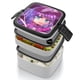 thumbnail image 4 of Gacha Life Fiambrera de Doble Capa, Contenedor de Almuerzo Portátil Apilable, Almacenamiento de Alimentos Hermético a Prueba de Fugas, 1000ml, 4 of 6