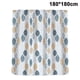 thumbnail image 1 of Cortina de ducha de poliéster gruesa e impermeable, tela de poliéster, cortinas de ducha impermeables para baño, lavables a máquina., 1 of 8