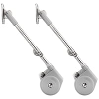 Xusx111 - Pack De 2 | Bisagras De Cierre Suave Para Cajas De Juguetes, Cofres De Madera, Almacenamiento De Cedro, Troncos Y Bancos | Bisagras De Freno Ajustables De Tensión | También Para Puertas Gira