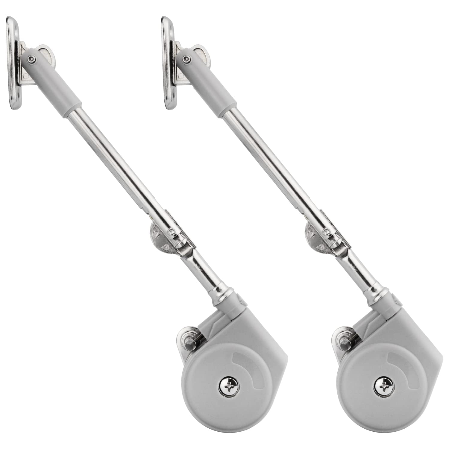 Xusx111 - Pack De 2 | Bisagras De Cierre Suave Para Cajas De Juguetes, Cofres De Madera, Almacenamiento De Cedro, Troncos Y Bancos | Bisagras De Freno Ajustables De Tensión | También Para Puertas Gira