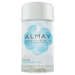 Desodorante Almay Sensitive Skin, Gel Transparente, Antitranspirante, 65 Ml
