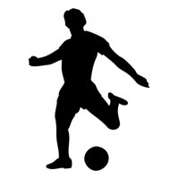 Rienda Libre Graphics - Decomural Football Striker Ball Sports Ws-15731