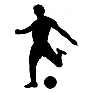 Rienda Libre Graphics - Decomural Football Striker Ball Sports Ws-15731