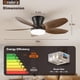 thumbnail image 2 of Ventilador De Techo Cf01dw35 35 In Motor Dc 5 Aspas Led, 2 of 3