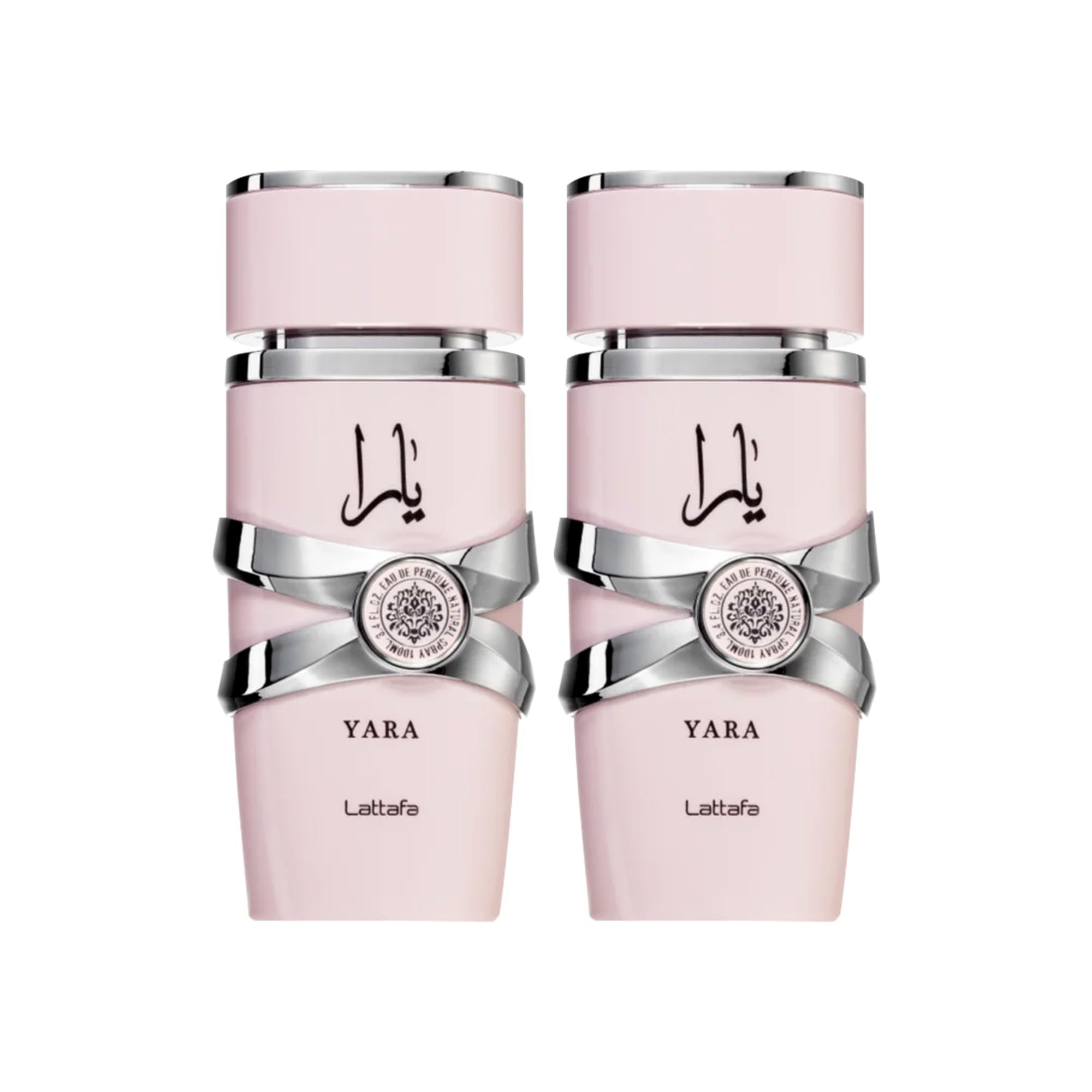 Perfume Lattafa Yara Eau De Parfum 100 Ml Para Mujer (paquete De 2)