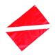 thumbnail image 3 of Bandera De Buceador Grande Bandera De La Bandera De La Bandera Bandera De La Bandera De La Bandera De La Bandera 70 X 60 Cm, 3 of 3