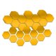 thumbnail image 2 of 60Pcs 3D Hexágono Acrílico Espejo Pegatinas De Pared DIY Decoración De Pared Oro 40x23cm, 2 of 5