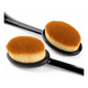 thumbnail image 3 of Brocha Pincel Cepillo Ovalada Contorno Base Maquillaje, 3 of 5