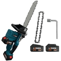 Lernen - Motosierra Podadora Inalámbrica 16'' + 2 Baterías Y Cadenas