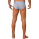 thumbnail image 3 of INSPIRE CHIC Ropa interior masculina triangular Cinturilla a rayas Cintura media Calzoncillos suaves 28 Gris, 3 of 5