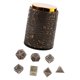 thumbnail image 4 of 7 Piezas De Dados Poliédricos D4 D6 D8 D10 D12 D20 Para Juegos De Rol D&D + Taza De Dados, 4 of 4