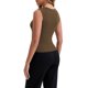 thumbnail image 3 of INSPIRE CHIC Camisola Larga de Mujer con Tirantes Anchos, Cuello Cuadrado, Sin Relleno, Mangas de Avión, Adelgazante, Sólida, Talla XXL, Marrón, 3 of 5