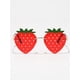 thumbnail image 1 of POLASUP GAFAS LENTES DE SOL Gafas de sol de fresa con personalidad para mujer, lentes divertidas para exteriores, moda, fiesta y decoraci贸n de baile, 1 of 8