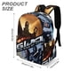 thumbnail image 3 of G.I. Joe-theme Backpack, Campus style schoolbag Bookbag with Adjustable Shoulder Straps And Large Zip Compartment, Unisex Travel Bags.42x30x15cm, 3 of 6