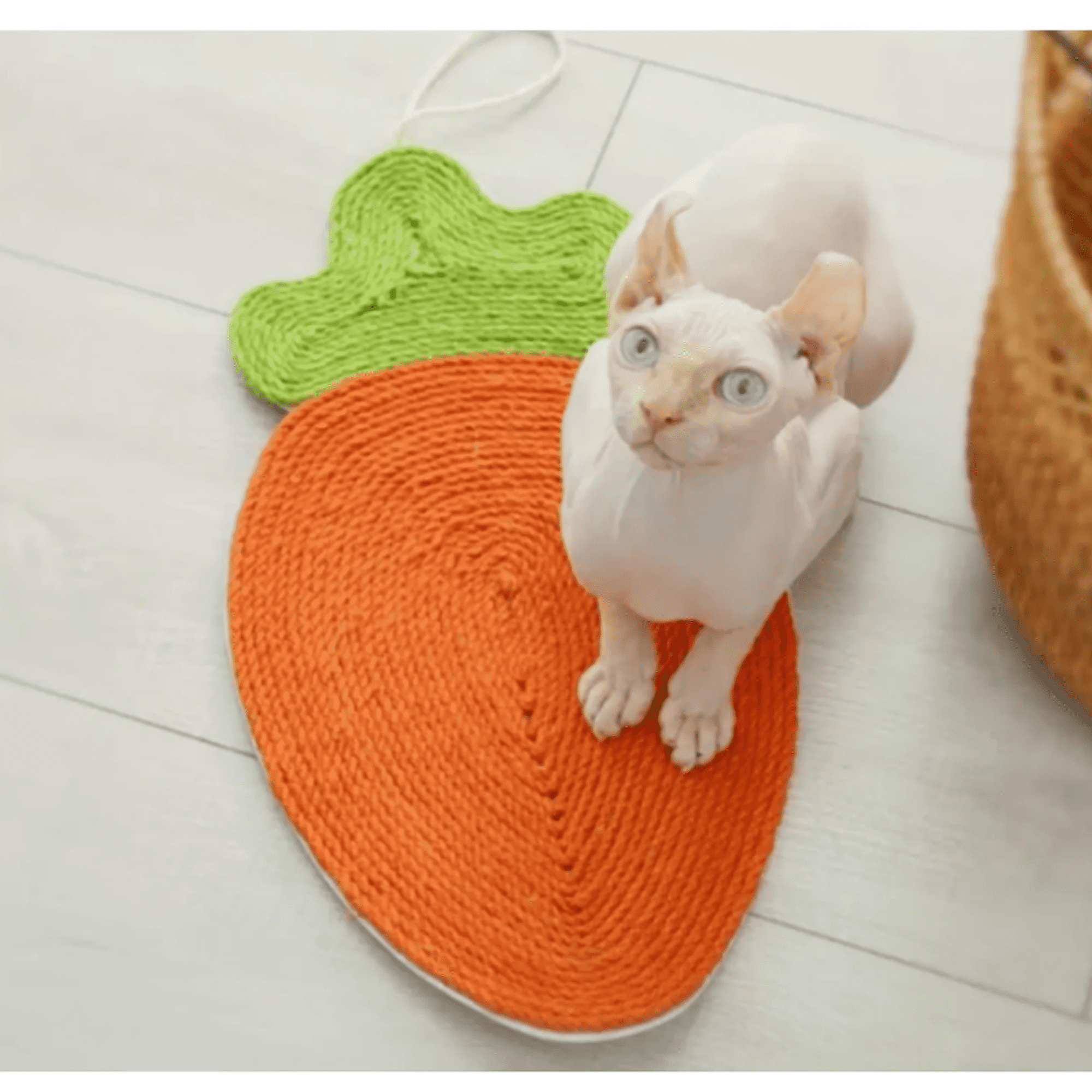 Juguete Rascador Para Gato En Forma De Zanahoria