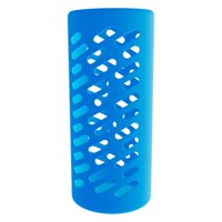 Ioensy - Funda De Silicona Para Botella De Agua, Cubierta Protectora Antideslizante Aislada, 32 Onzas, Azul