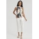 thumbnail image 2 of Polera Mujer Elasticada Crema, 2 of 8