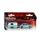 thumbnail image 1 of Vw Beetle Con Remolque - Eriba Puck - Celeste - Vintage - 1:64 - Majorette, 1 of 2