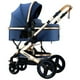thumbnail image 1 of Coche Cuna Moisés Con Accesorios LuBabycas Azul, 1 of 8