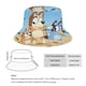 thumbnail image 2 of Bluey Sombrero bucket para adultos, gorra de protección solar, sombrero de pescador plegable para viajes al aire libre, pesca y actividades de verano, 2 of 6