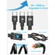 thumbnail image 4 of Cargador USB‑C Huntkey 45 W Carga Rápida con Cable de 5 A, 4 of 9