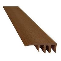 Cubrejunta Terminal Rígido Pro 25X8Mm 3,1Mts Café Dvp