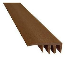 Cubrejunta Terminal Rígido Pro 25X8Mm 3,1Mts Café Dvp