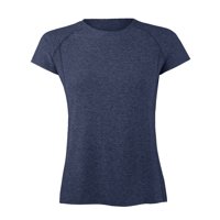 Andesland - Polera Dry Fit Manga Corta Deportiva Jaspeada Mujer