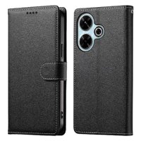 Funda Para Foxdock Xiaomi Poco M6 4G– Cuero Premium, 3 Ranuras Para Tarjetas, Protección Contra Impactos