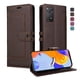 thumbnail image 1 of Premium Wallet Case for Xiaomi Redmi Note 11 Pro with Card Slots & Kickstand, Flip Cover Brown, 1 of 6