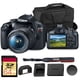 thumbnail image 1 of Cámara Canon EOS Rebel T7 DSLR 24.1MP WiFi Lente 18-55mm 64GB, 1 of 3