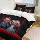 thumbnail image 2 of Bride of Chucky And Tiffany Bedding Set Duvet Cover Comfortable and Lightweight Cartoon Bedding 3 Piece Bed Set, 2 of 5