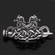 thumbnail image 1 of Viking Celtic Hair Clips - Silver Knotted Hairpin for Ladies & Women, 1 of 5