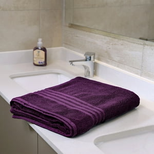 Mallorca - Toallón De Baño Grecco Morado