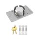 thumbnail image 4 of Puck Lock y Hasp QWORK de acero de alta seguridad con llaves iguales, 4 of 8