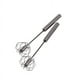 thumbnail image 1 of 1pc 10 Inch Stainless Steel Semi-automatic Egg Beater, Manual Press Rotary Mixer, Kitchen Cooking & Cake Baking Tool, 1 of 4