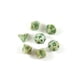 thumbnail image 2 of Juego de dados Chessex, mármol verde/verde oscuro, plástico, 10 mm, 7 unidades, 2 of 2