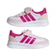 thumbnail image 2 of Zapatillas Adidas Run 70s 2.0 unisex para niños blanco/rosa choque, talla 2, 2 of 5