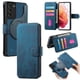 thumbnail image 1 of Funda Billetera Magnética para Samsung Galaxy S21 Soporte Tarjetas Desmontable Azul, 1 of 6