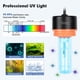 thumbnail image 3 of Luz UV para Acuario hygger 3W con Temporizador Control de Algas 5-25 Gal, 3 of 7