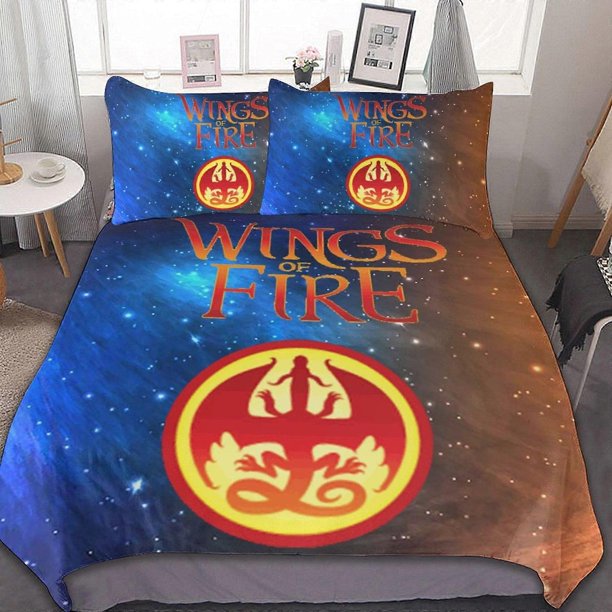 Wings Of Fire3 Pieces Bedding Se Soft Comforter Se Decor Bedroom Gif